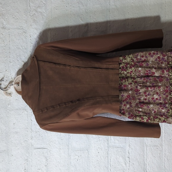 BCBGMaxAzria Asymmetrical Faux Suede Jacket - Picture 6 of 9